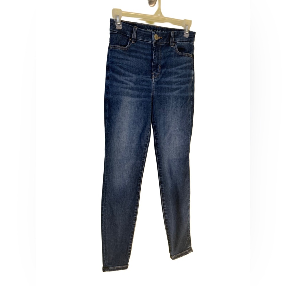 American Eagle Outfitters Dark Blue Skinny Jeans
